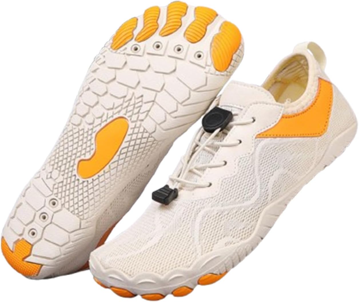 

Мужские и женские спортивные кроссовки, мягкая подошва, противоскользящие, для велоспорта на улице, для перехода через воду, для походов, обувь с широкой носочной частью, обувь-«босоножки» Bhjparfn, слоновая кость