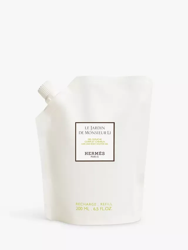 Jardin De Monsieur Li сменный гель для душа для волос и тела, 200 мл Hermès