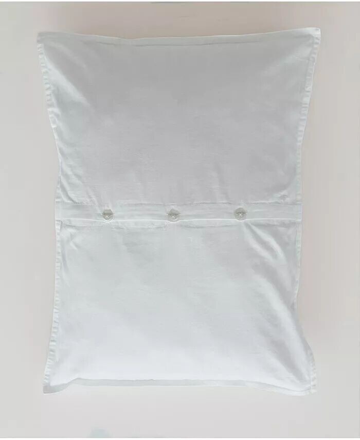 

Хлопковый комплект из 2 шт. Sateen Sham Service Room Service — стандартный Pact, серый