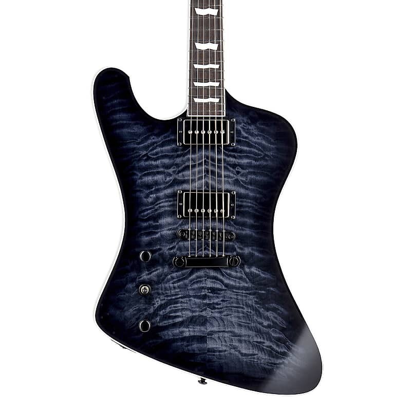 

Электрогитара ESP LTD PHOENIX-1000 QM Left-Handed Guitar – See Thru Black Sunburst