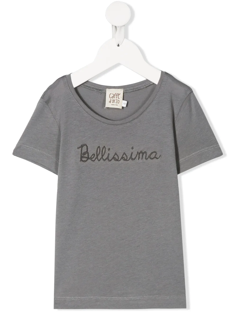 

Футболка с принтом Caffe' D'orzo, серый