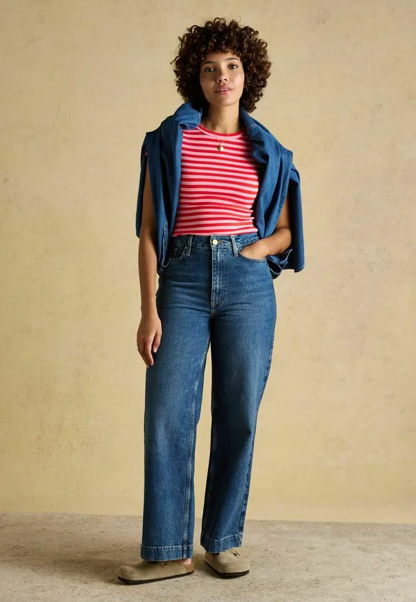 

Футболка с коротким рукавом и принтом «софи» Joules, Red Pink Stripe, Красный, Футболка с коротким рукавом и принтом «софи» Joules, Red Pink Stripe