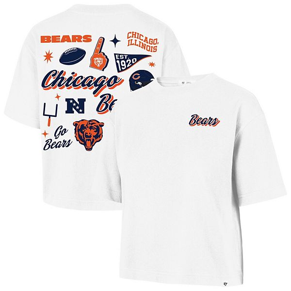 

Женская футболка '47 Chicago Bears Collage Script Reed City белая 47 Brand, Белый, Женская футболка '47 Chicago Bears Collage Script Reed City белая 47 Brand