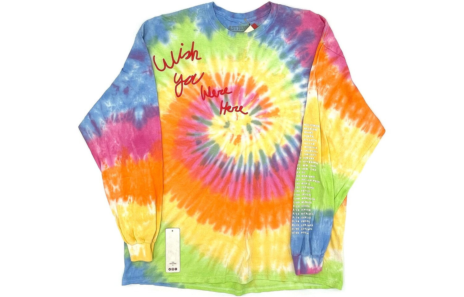 

Футболка мужская многоцветная Travis Scott, цвет Multicolor