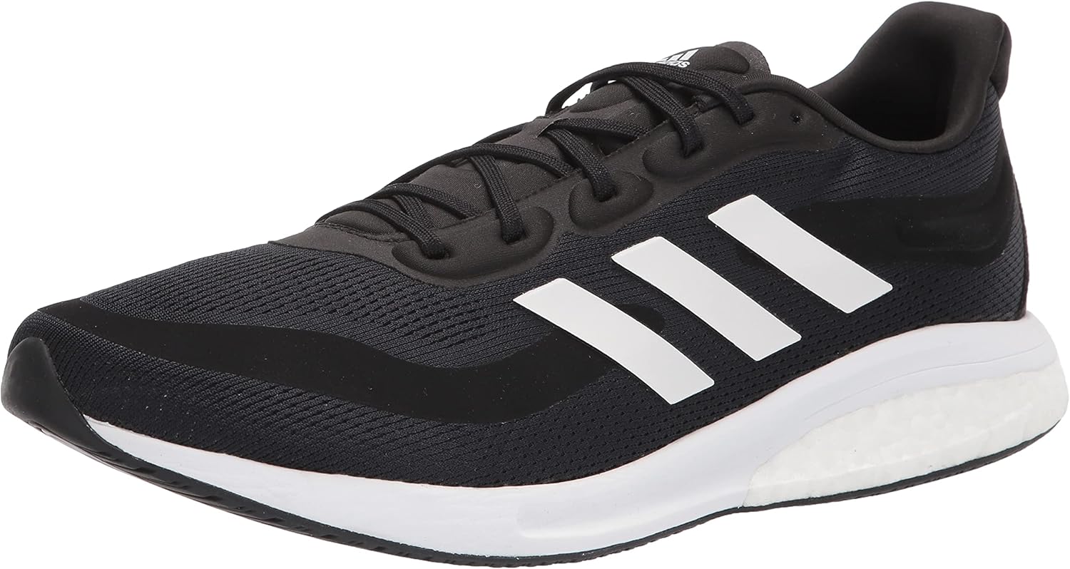 Мужские кроссовки Adidas Supernova +, черный/белый/серебристый
