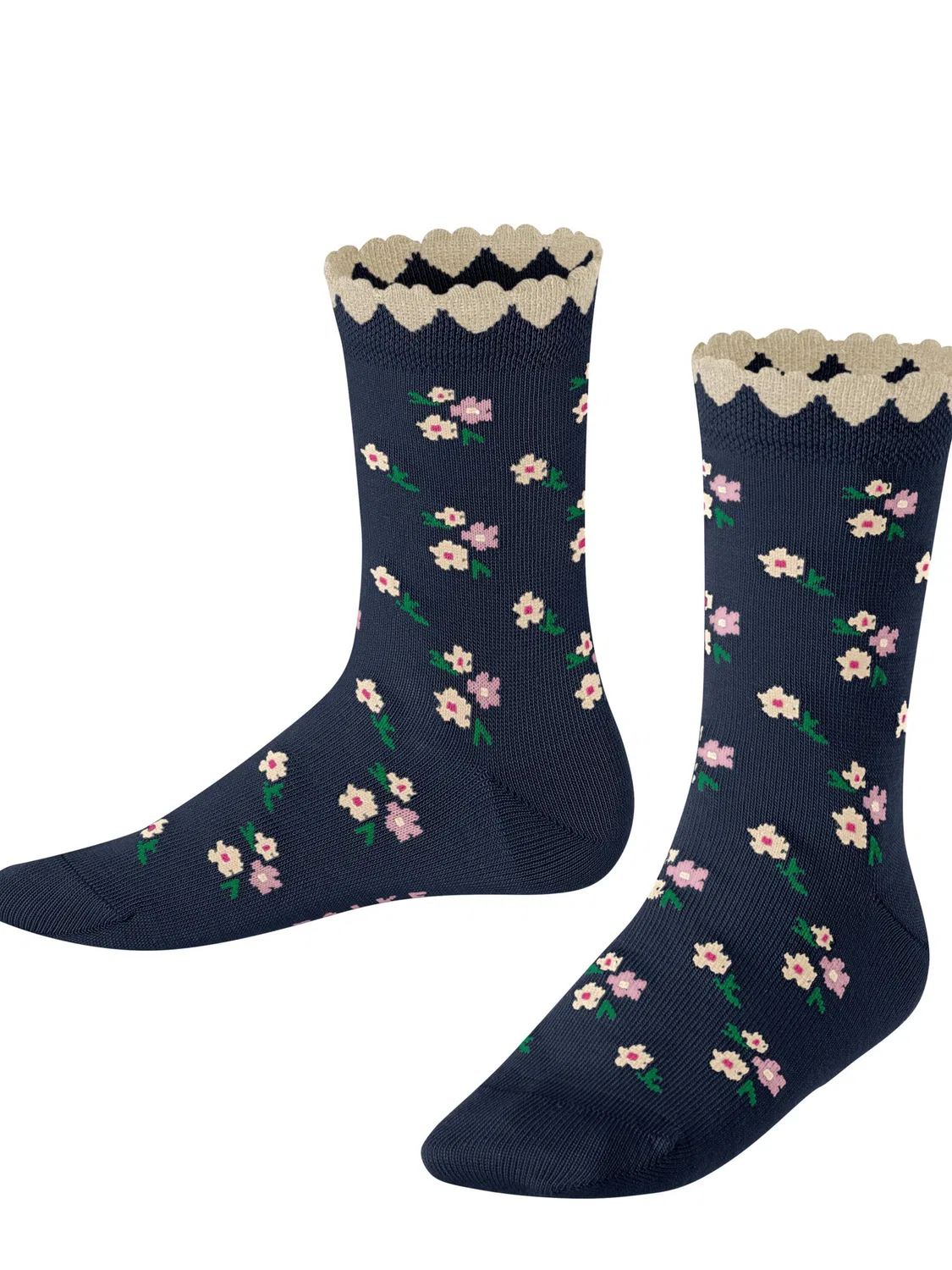 Носки Falke Ditsy Flowers, синий
