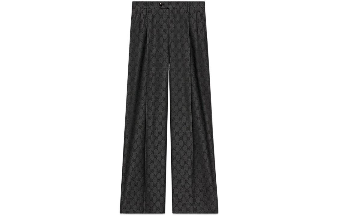 

Брюки женские Gucci Gg Wool Palazzo, черный