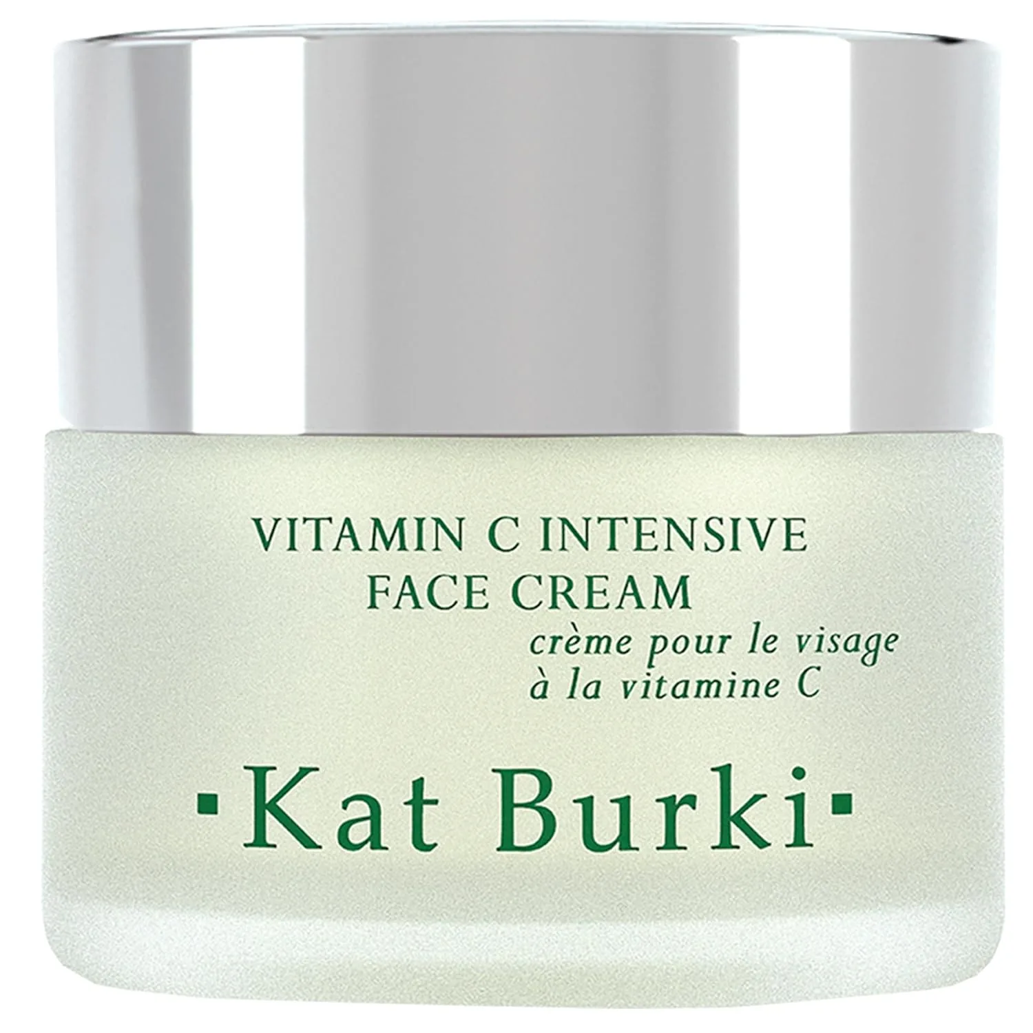 Интенсивный крем для лица KAT BURKI с 15% стабилизированным витамином С. Осветляющий увлажняющий крем для сияющей и более упругой кожи. 100 мл