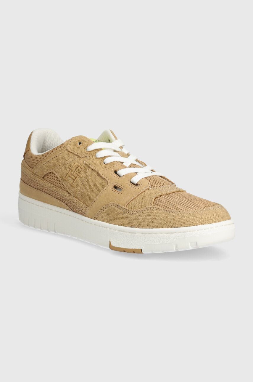 

Кроссовки Tommy Hilfiger TH BASKET STREET SUMMER, бежевый