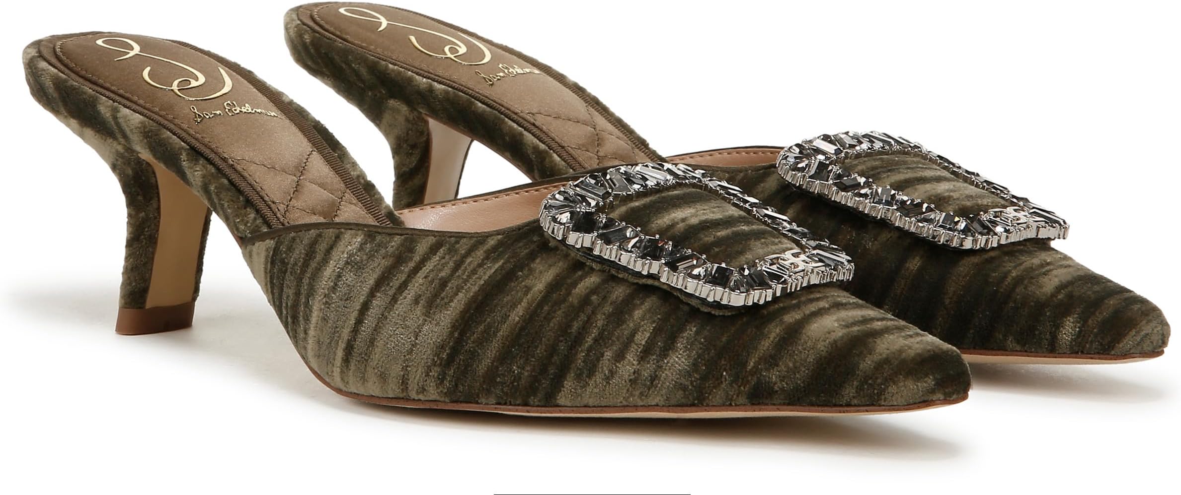 Туфли Sam Edelman Brit Glow, цвет Winter Moss Crystal