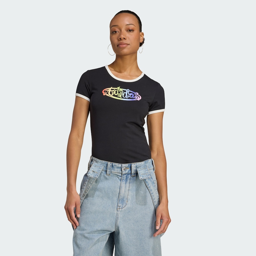 Рубашка ADIDAS ORIGINALS Adidas x Jeremy Scott, черный — фото 2