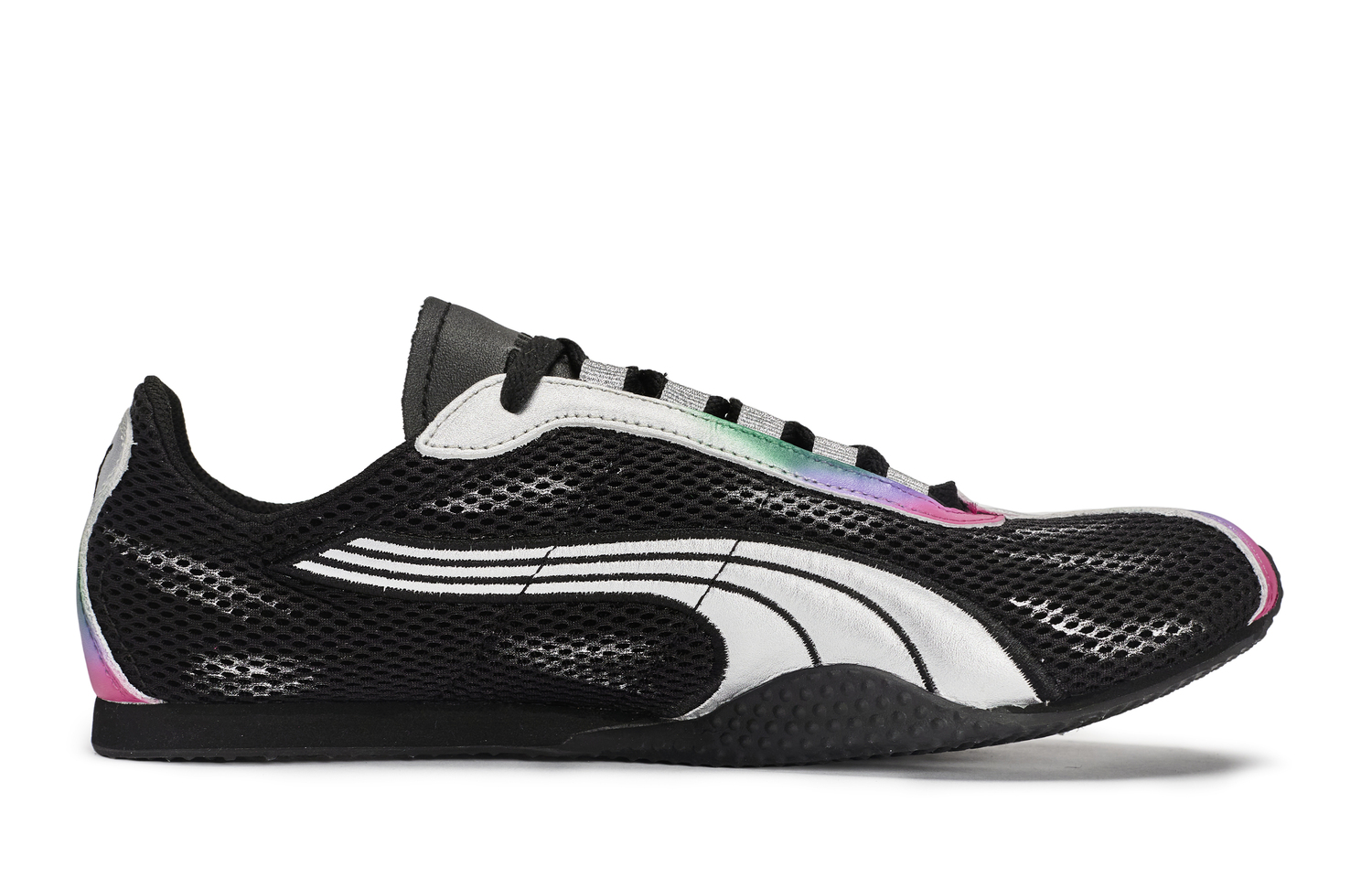 H Street 811 Manufacturing, Cold Flame Fireworks, устойчивые к истиранию дышащие низкие кеды Casual Unisex PUMA, черный серебряный фиолетовый зеленый — фото 3