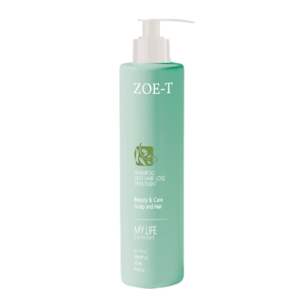 

Очищающий и укрепляющий шампунь, 250 мл Zoe-T My.Life anti-hair loss treatment