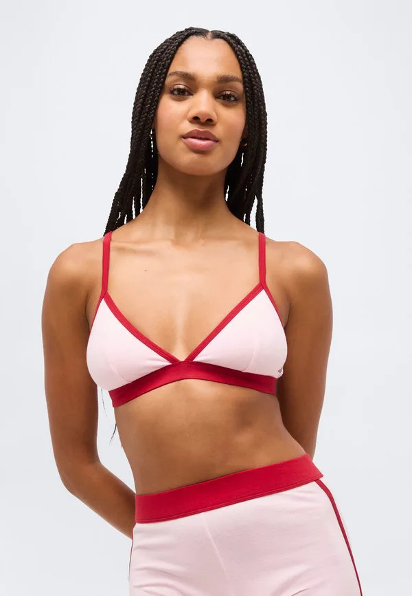 Треугольный бюстгальтер-топ Adidas Sportswear, Clear Pink