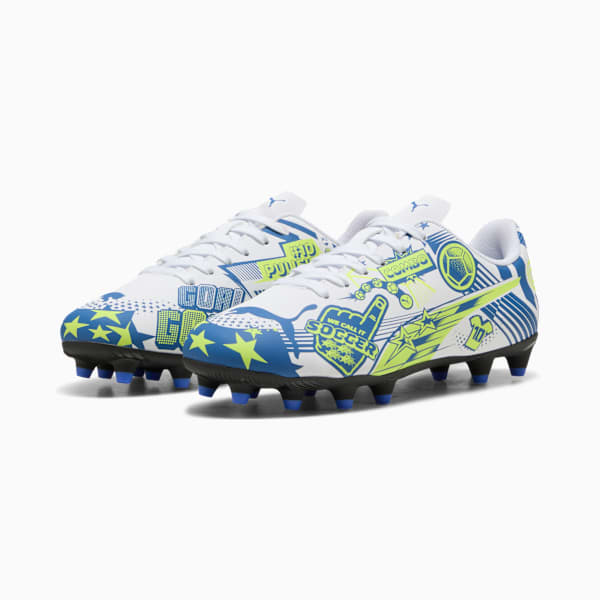 Бутсы для игры на твердом/искусственном грунте Ultra Christian Pulisic Legacy Puma, белый — фото 2