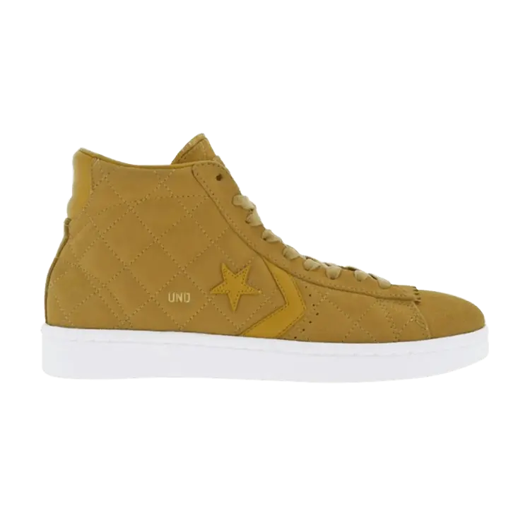 

Кроссовки Converse Undefeated x Pro Leather Mid 'Taffy Brown', желто-коричневый