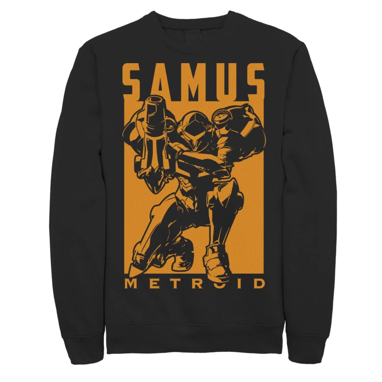 

Мужская флисовая рубашка Nintendo Metroid Samus Returns Warrior Pose Licensed Character
