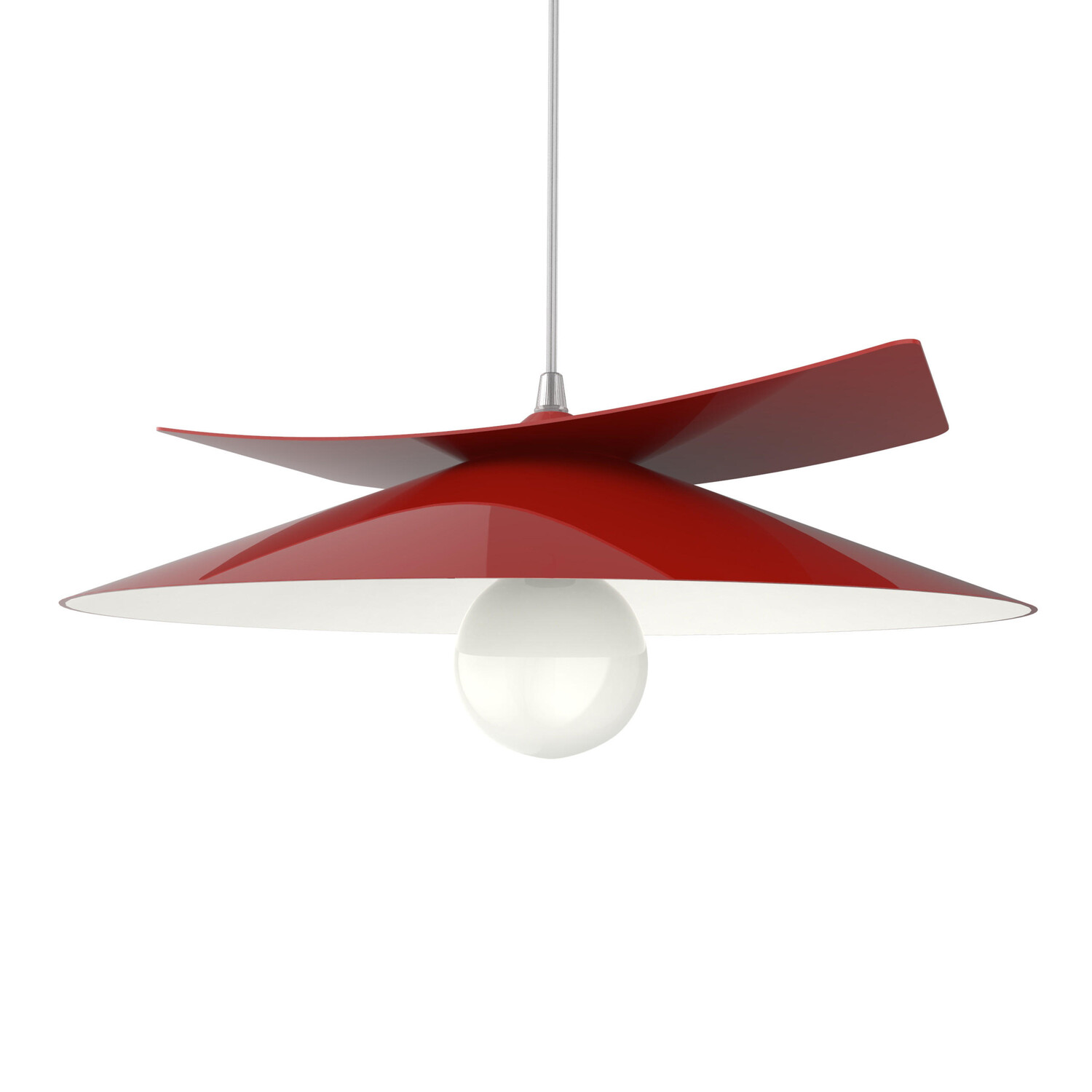 

Подвесной светильник Lumicom, 40x34x9 см, красный