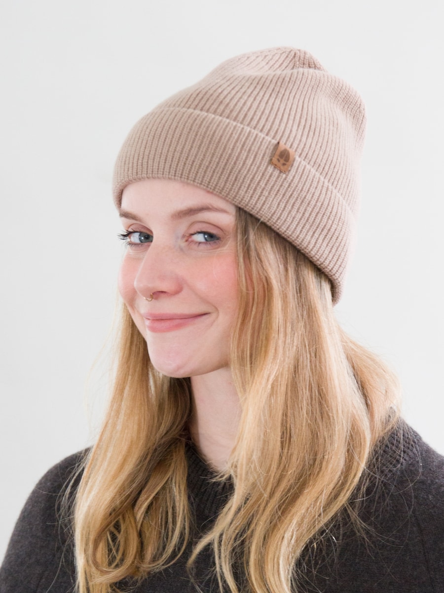 

Шапка KOPYTO GAZELLE Leichte Wollmütze 100% Merinowolle RWS Unisex, коричневый