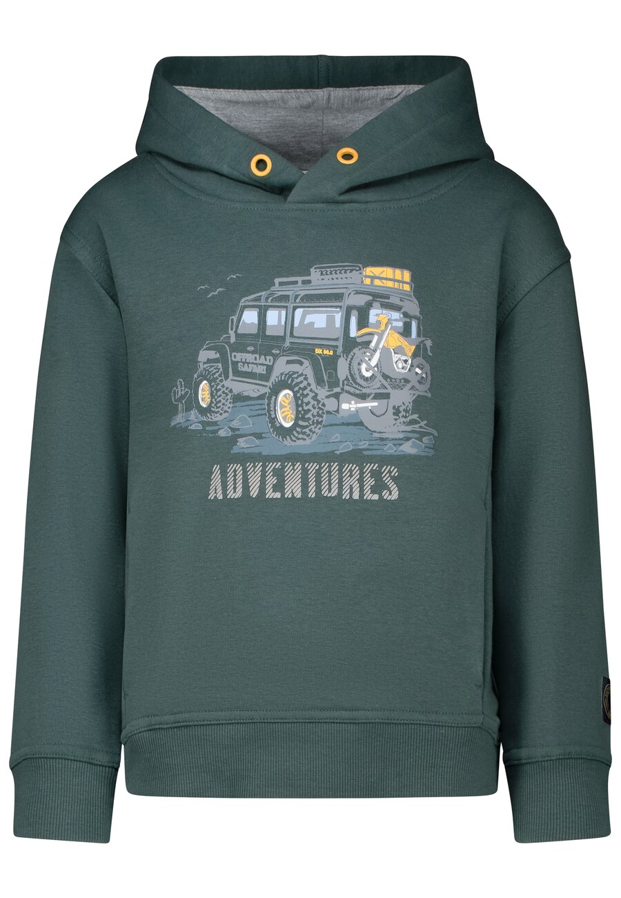

Худи SALT AND PEPPER Sweatshirt Adventures, темно-зеленый