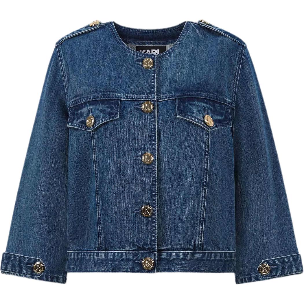 

KARL LAGERFELD / Karl Lagerfeld Jeans KARL LAGERFELD Куртки и пальто для женщин Blue