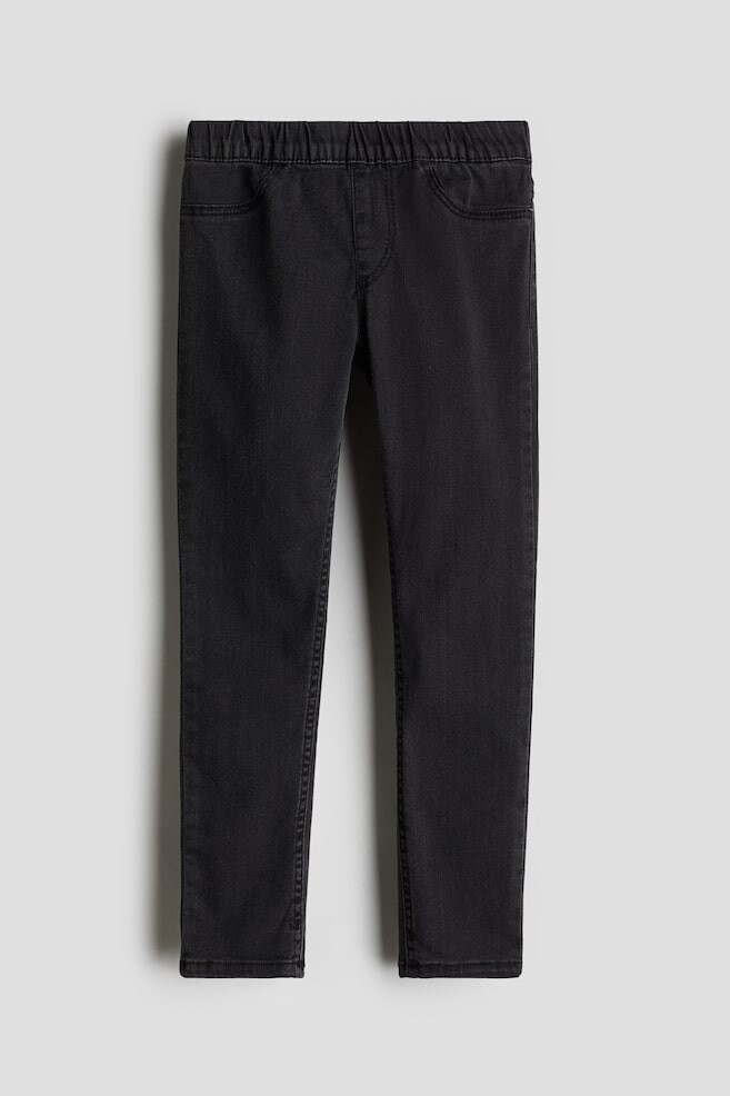 

Джинсовые джеггинсы H&M, черный