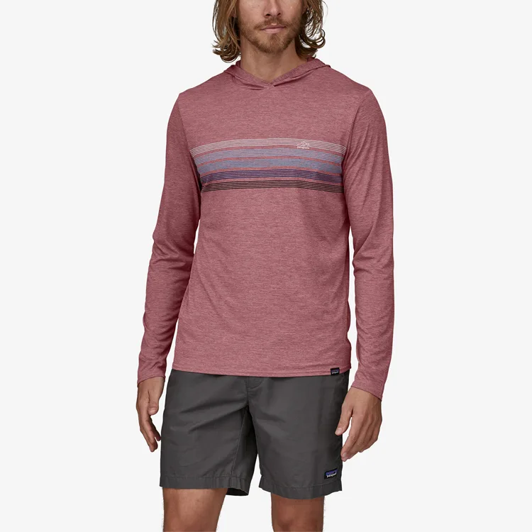 Толстовка с капюшоном Capilene для мужчин Patagonia, Feather Gray/SKFE — фото 4