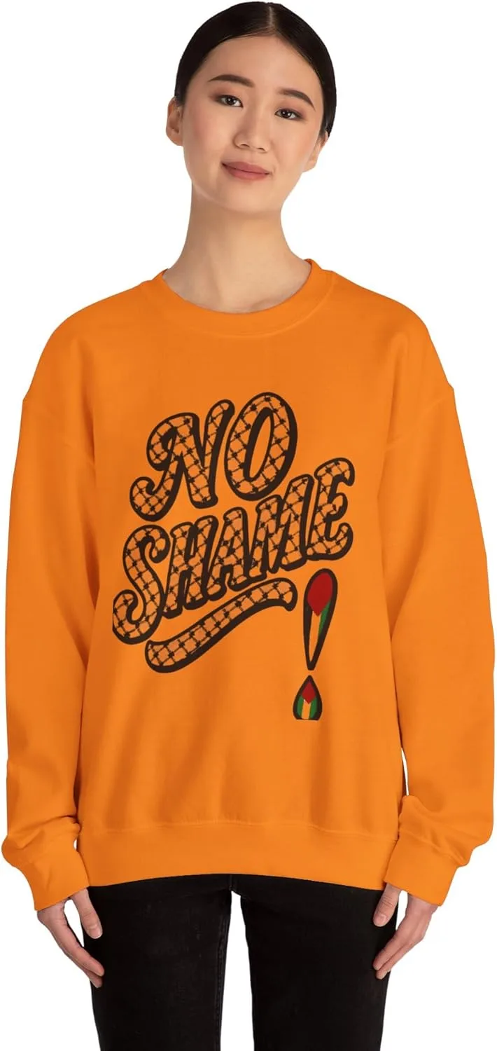 Толстовка No Shame с принтом Support Palestine Ceasefire Now — фото 4