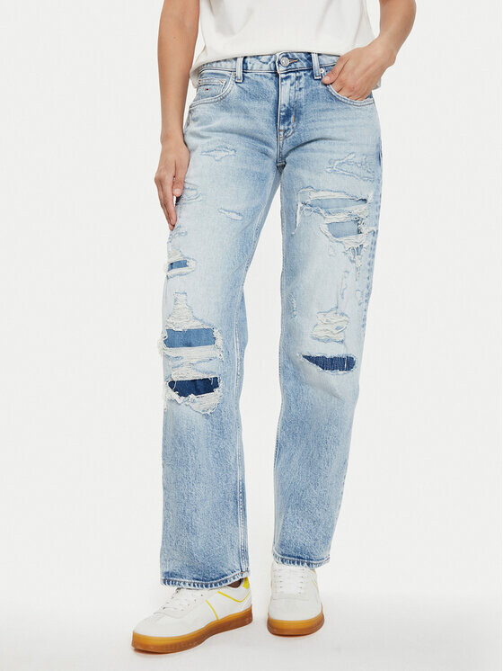 

Джинсы прямого кроя Tommy Jeans, синий