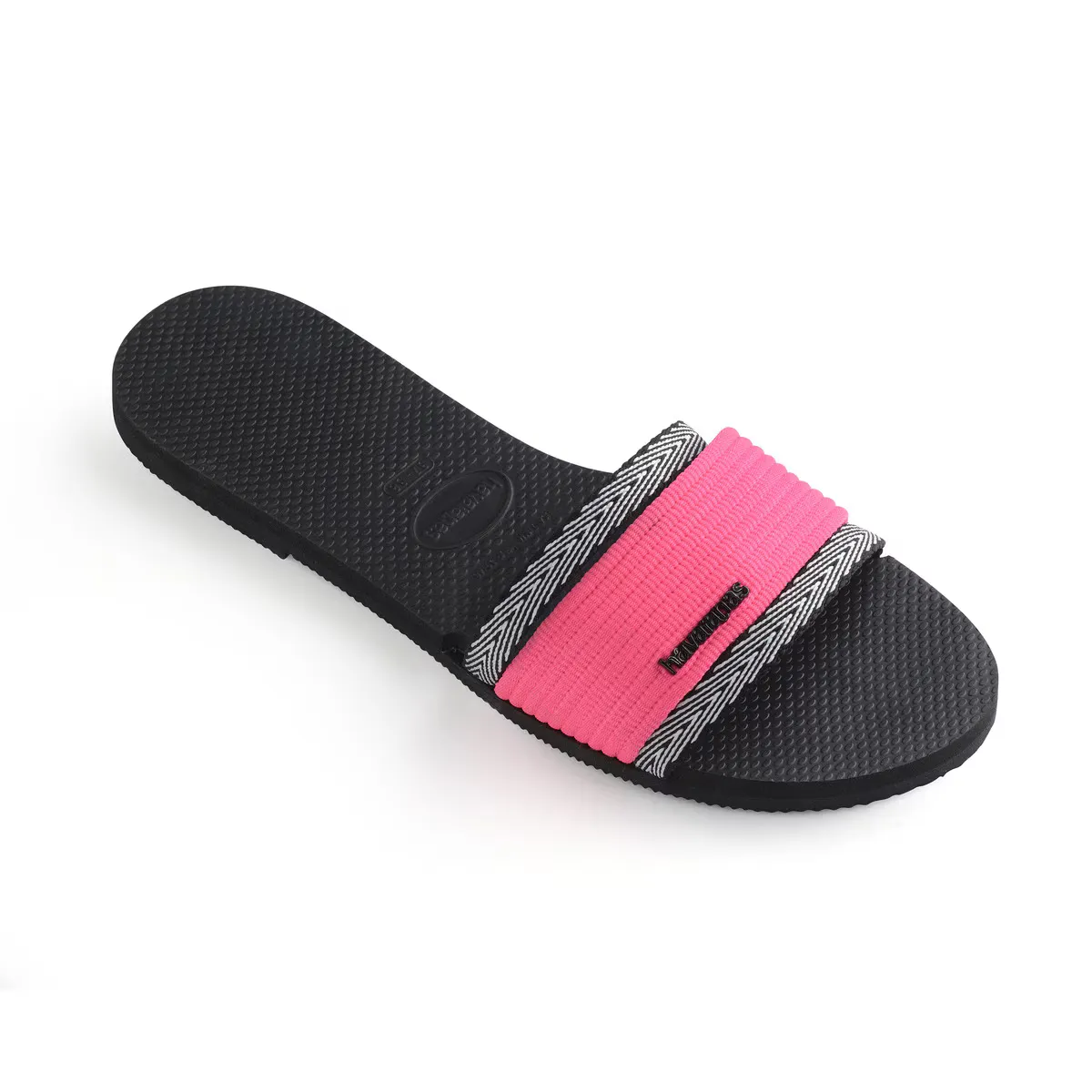 Вы Транкосо Хаваианас Женские Шлепанцы Havaianas, черный/розовый — фото 3