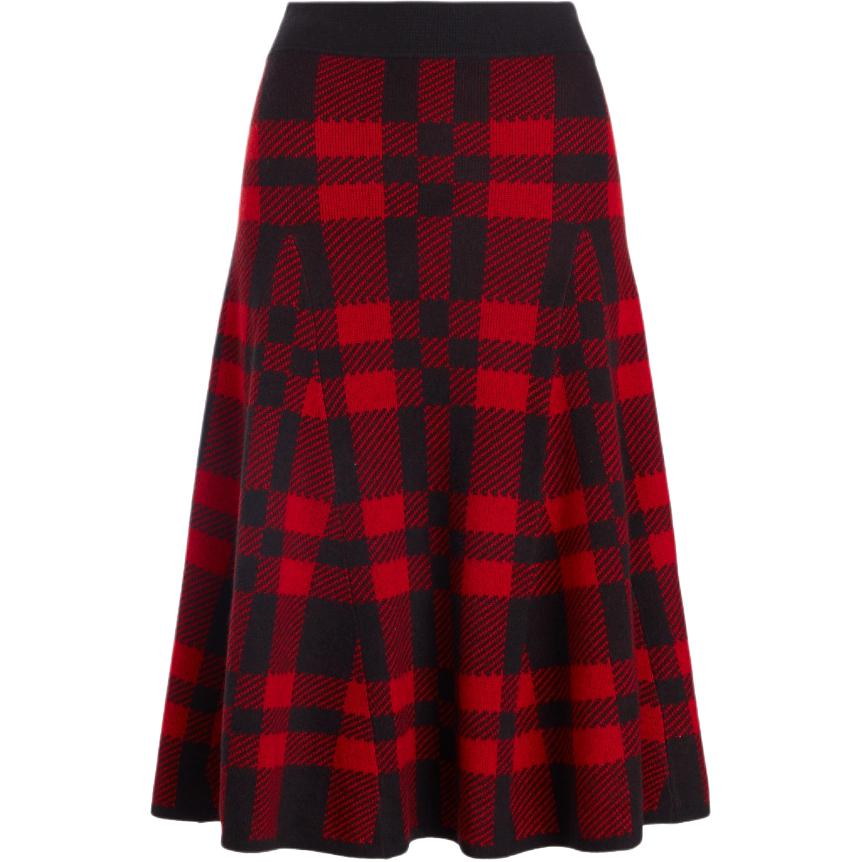 

Вязаная длинная юбка Women's Polo Ralph Lauren, красный