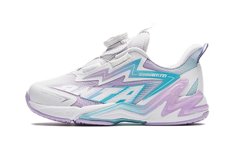 

Детские кеды PS Low-top Белые/фиолетовые Anta Kids, фиолетовый