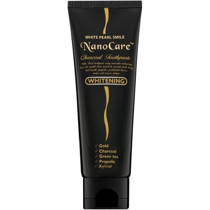 

Зубная паста White Pearl Nanocare Черное золото 100 г, Bubblemania