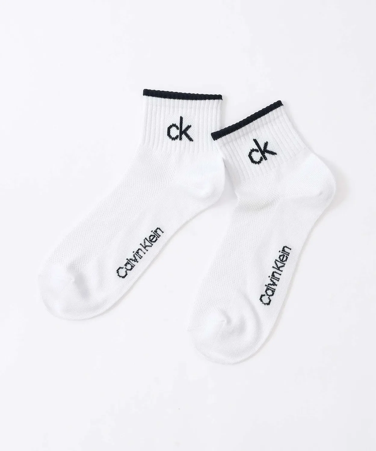 Носки Calvin Klein 3 пары, черные, короткие, антибактериальные — фото 4
