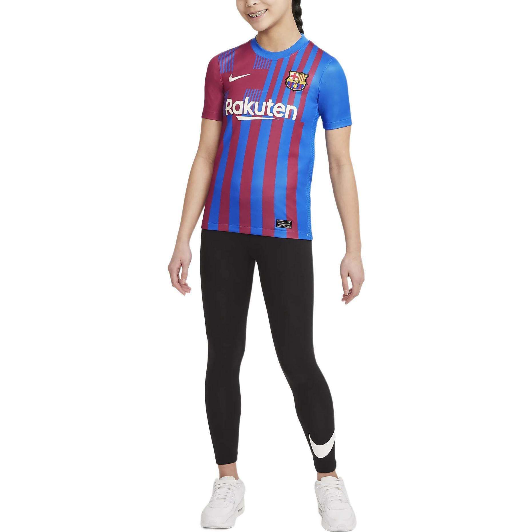 Джерси (GS) Nike FCB YNK DF Stadium STAD Jersey JSY Short Sleeve SS Home HM SOAR — фото 3