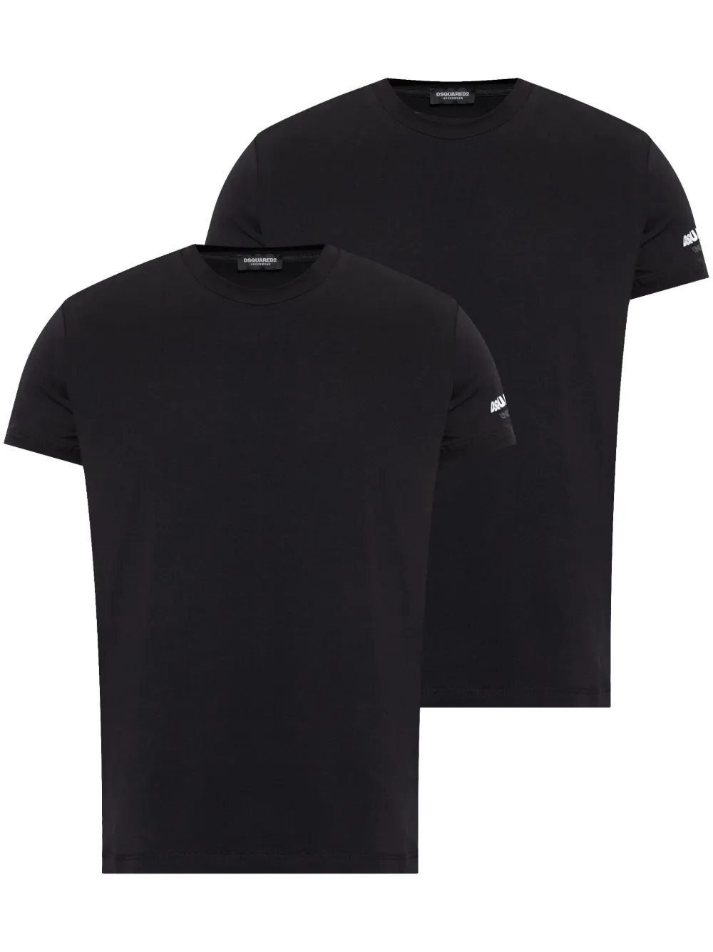 

Футболка с логотипом (комплект из двух) DSQUARED2, черный