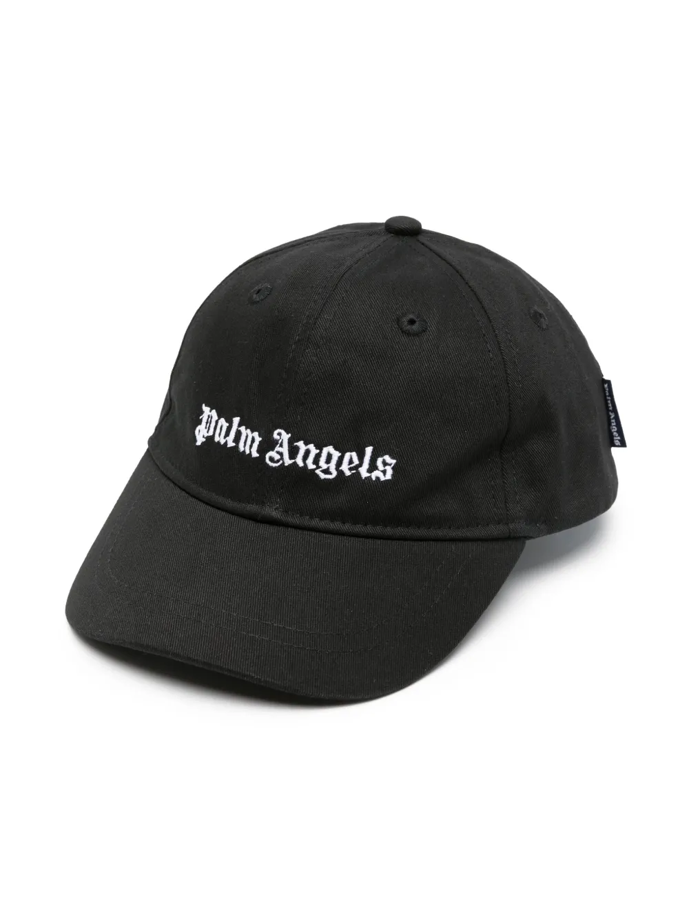 

Кепка с вышитым логотипом Palm Angels Kids, черный