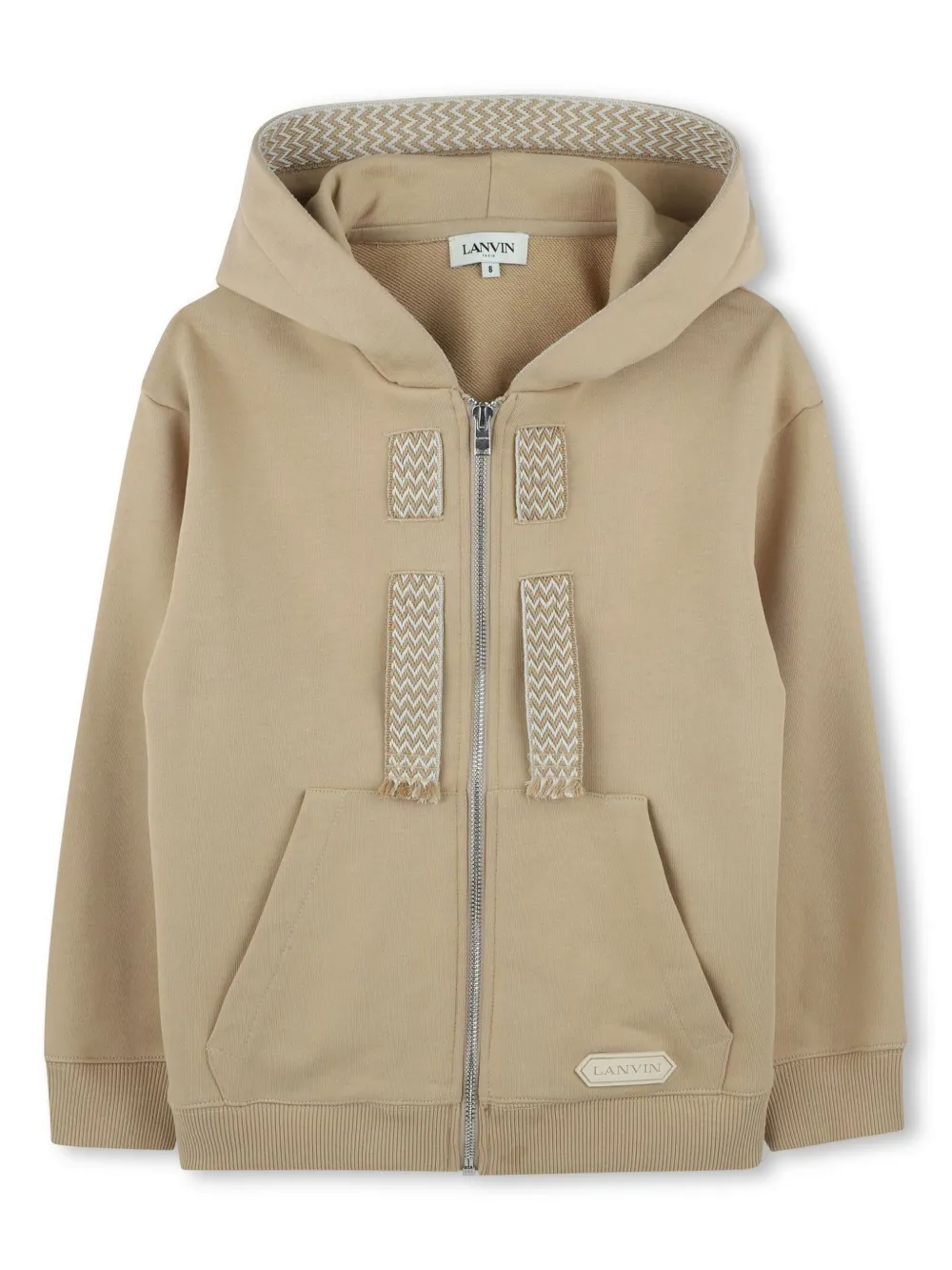 

Худи на молнии Lanvin Enfant, нейтральный