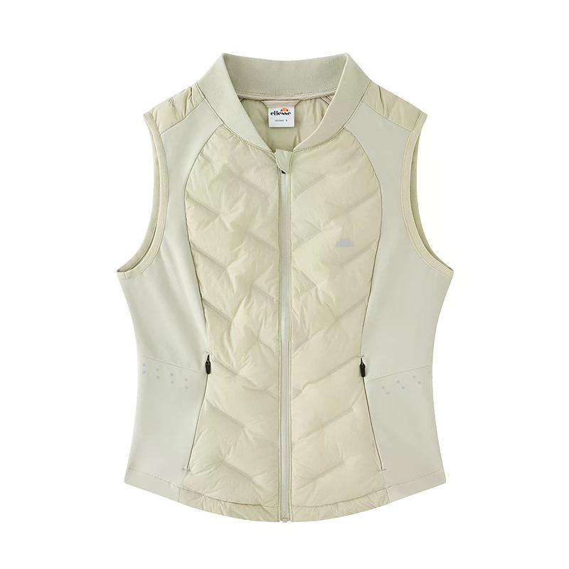 

Ellesse Пуховик-жилет женский Khaki Green утепленный