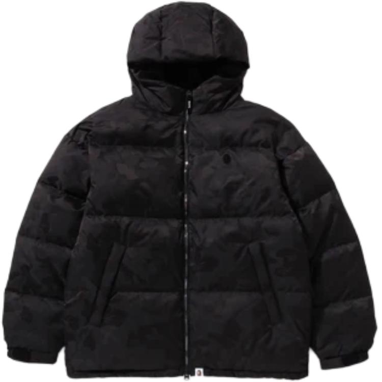 

A BATHING APE Куртка Bape Solid Camo Jacquard, Black