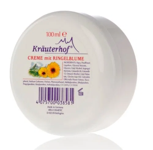 Крем для лица Kräuterhof — С календулой, Krauterhof, 100 мл