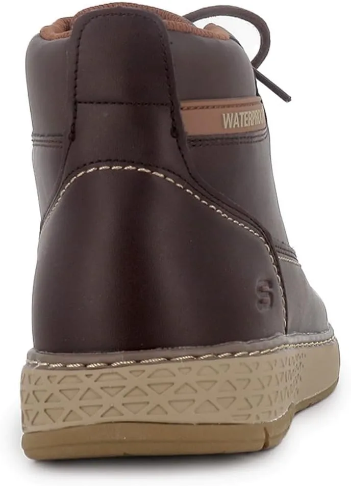 Мужские кроссовки Skechers Garlan - Deno, темно-коричневый — фото 4