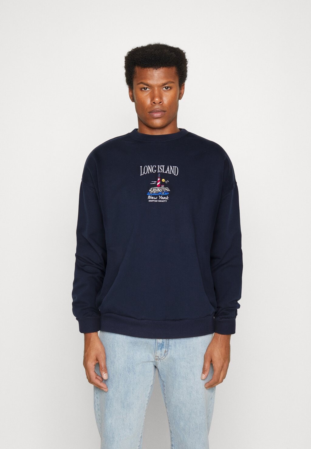 

Толстовка CREW LIGHTHOUSE UNISEX Kaotiko, темно-синий