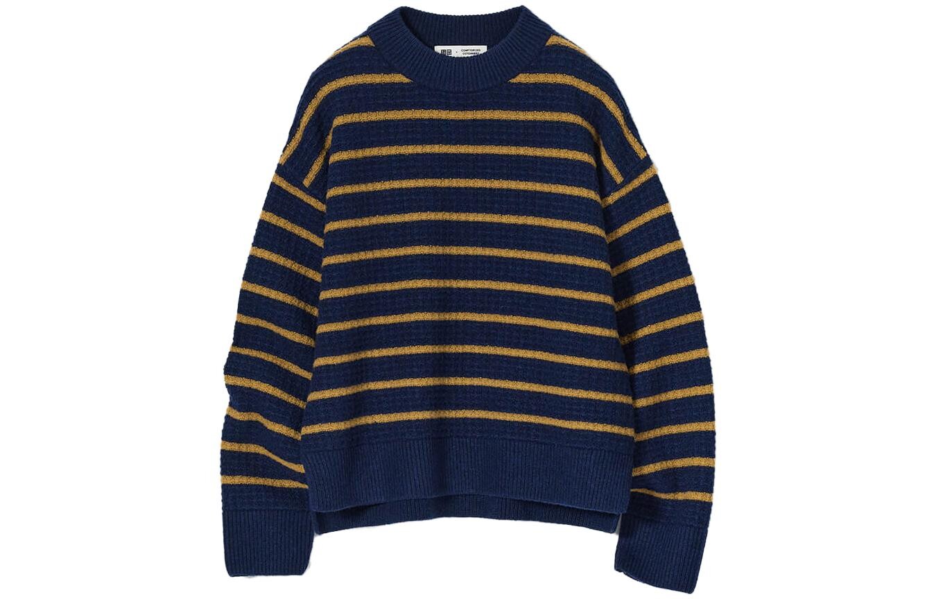 

X CDC Co-brand Knitwear Womens Navy Blue Uniqlo