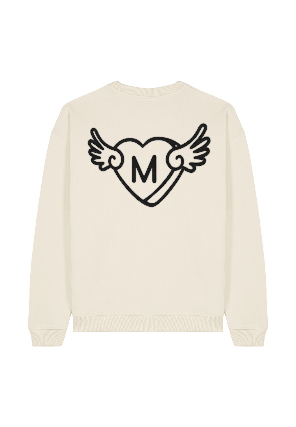 

Толстовка WINGS BACK EMBROIDERY UNISEX Mira Paris, кремовый