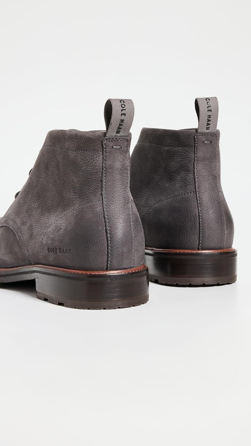 Мужские ботинки Cole Haan Berkshire Chukka, Pavement Nubuck/Demitasse Wr — фото 3