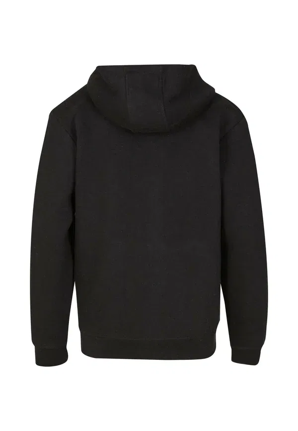 Толстовка на молнии Urban Classics Basic Essential Zip Up Sweatshirt, черный — фото 2