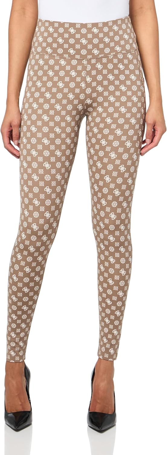 

Женские леггинсы GUESS Eco Peony Logomania 4/4, Aop A920/G6K5 Ologram