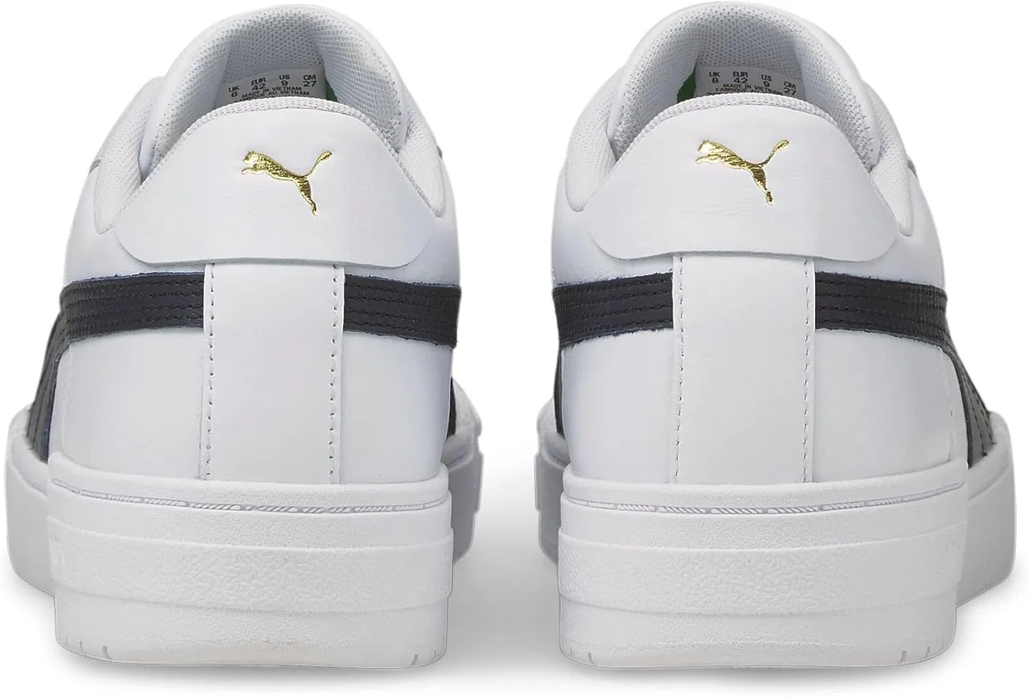 Кроссовки Puma Basket Classic из лакированной кожи, White Navy — фото 2