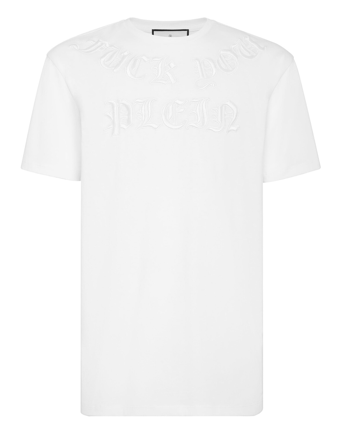 

Футболка с круглым вырезом SS Gothic Plein Philipp Plein, белый